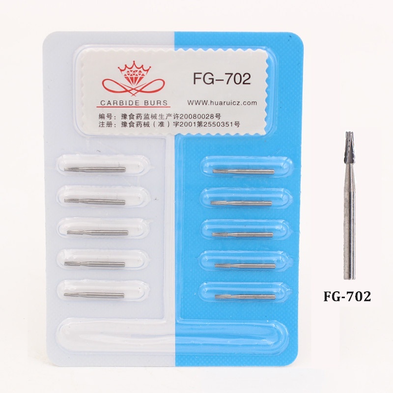 Tungsten Carbide Dental Lab Burs | FG Shank High-Speed Acrylic Burs For Dentistry 7 thumbnail image