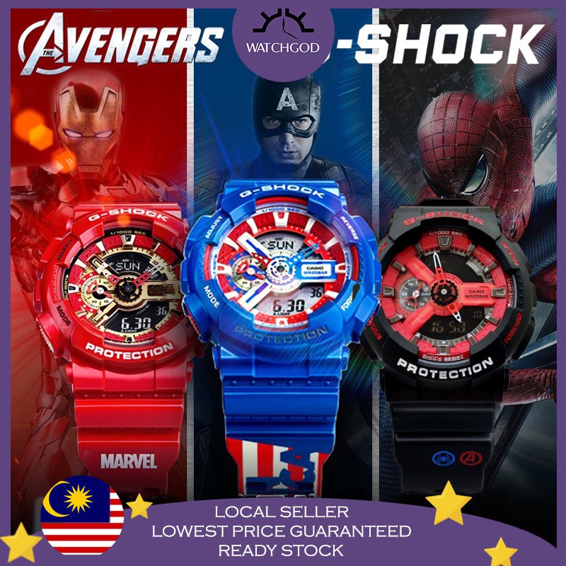 Casio avengers shop