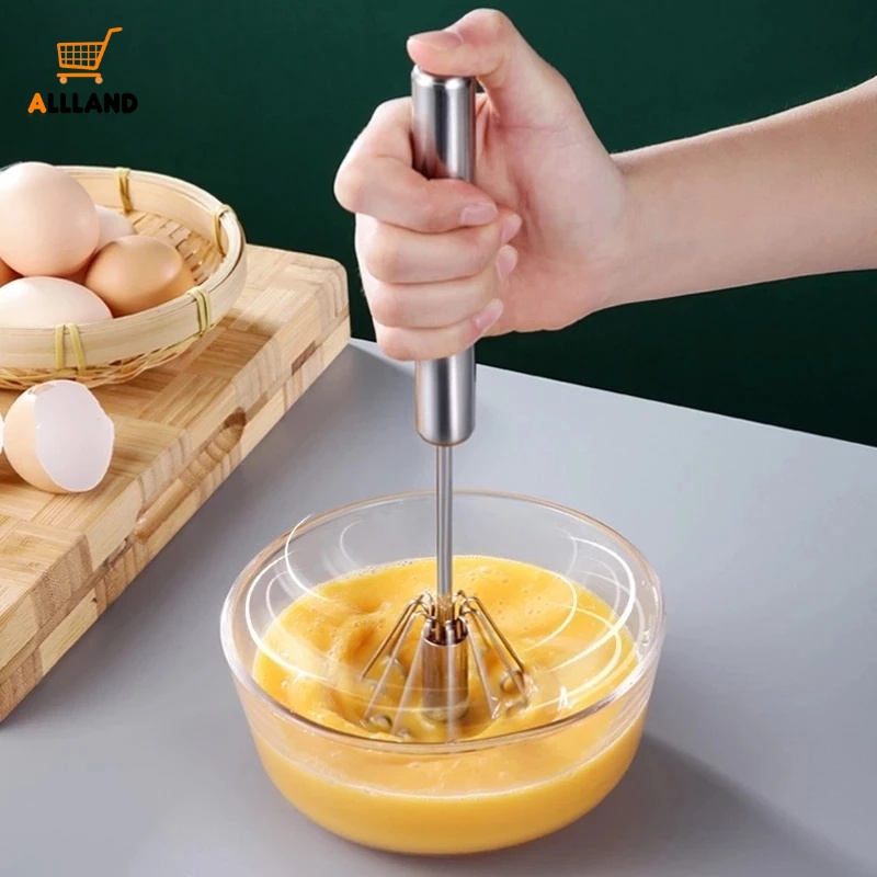Batidora Manual Semiautomática De Huevos A Presión/De Acero Inoxidable De  Cocina De Mano Para Crema
