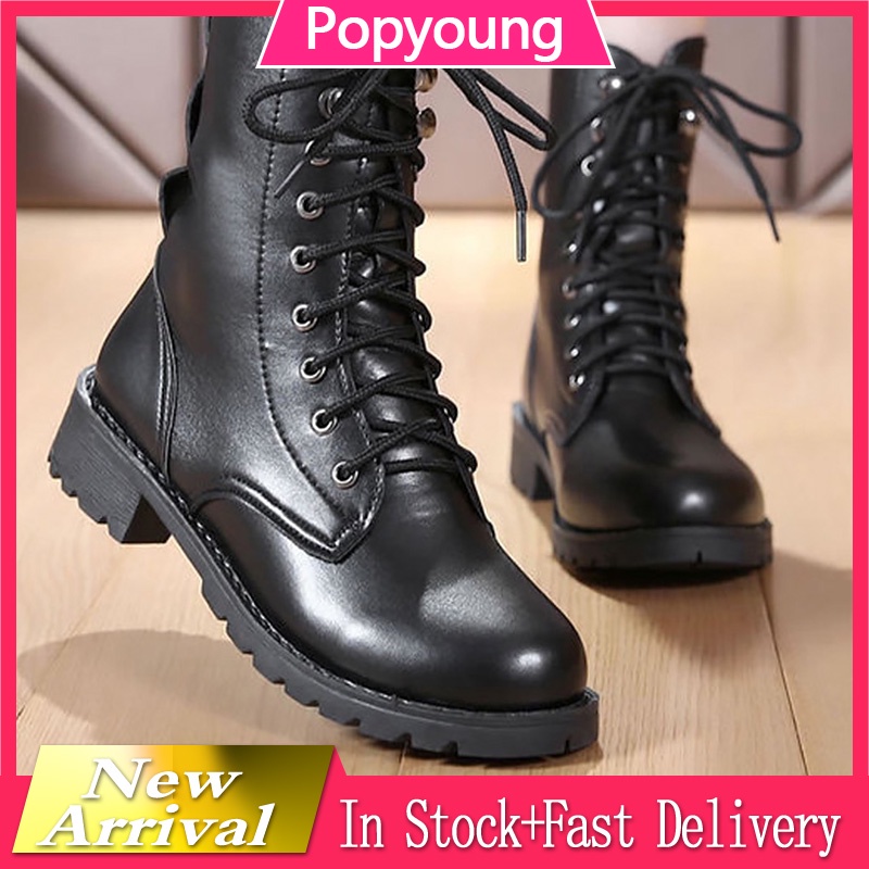 Botas Militares De Tac n Grueso De Britaniamen2020 Shopee M xico