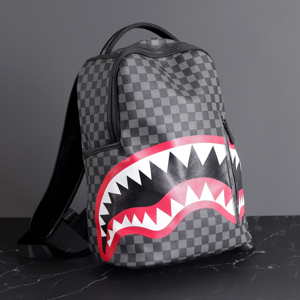 Mochila Sprayground cuadros Louis Vuitton