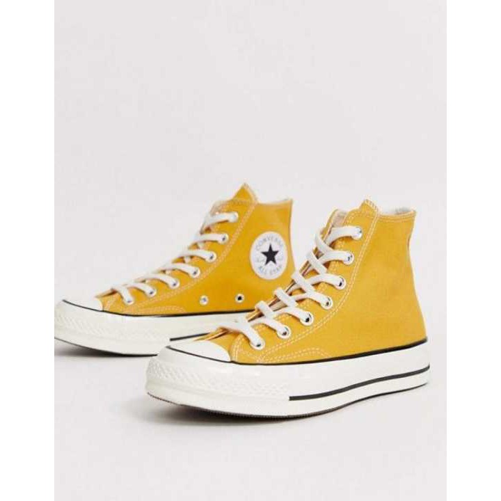 Converse best sale botas amarillas