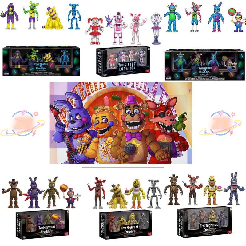 Muñecos de fnaf online 4