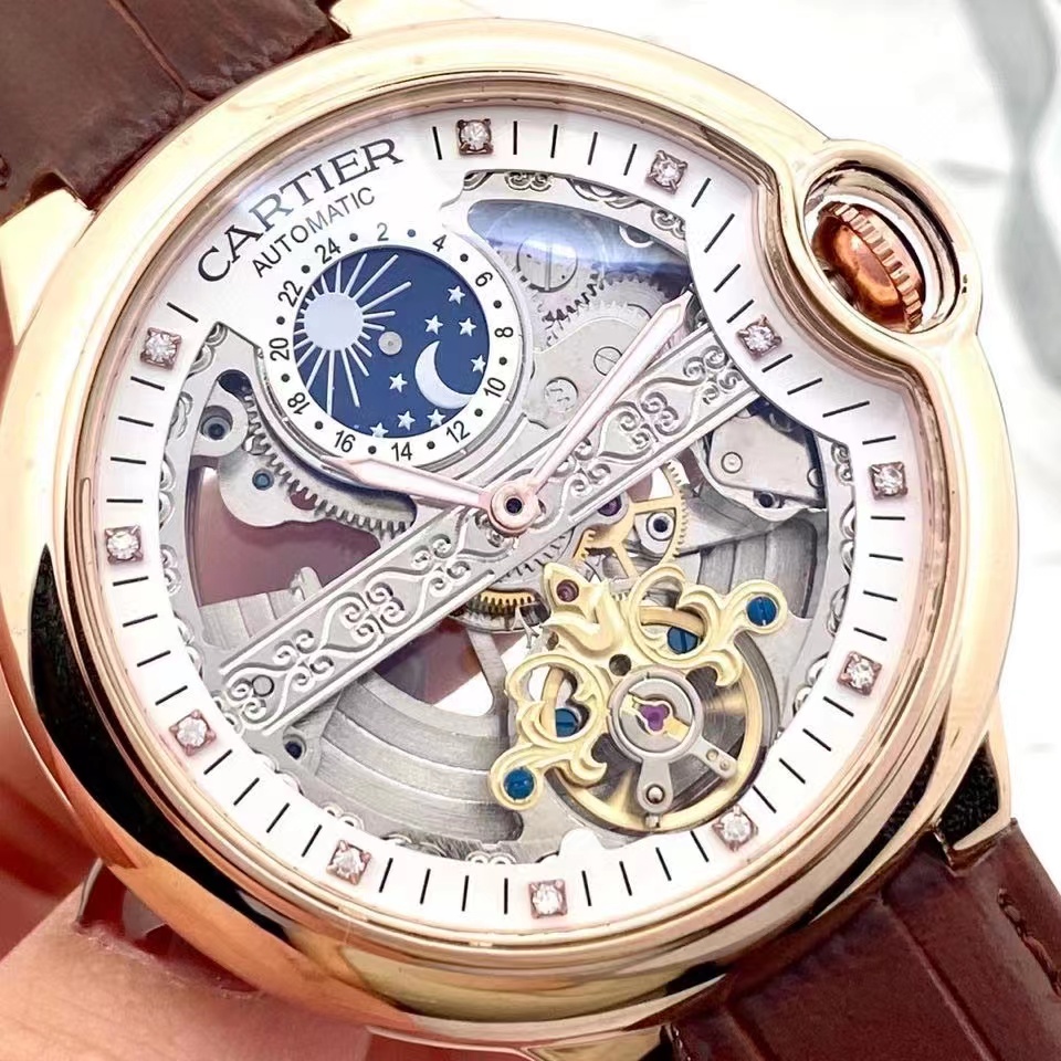 Reloj CARTIER De Alta Calidad De Negocios Movimiento Mec nico