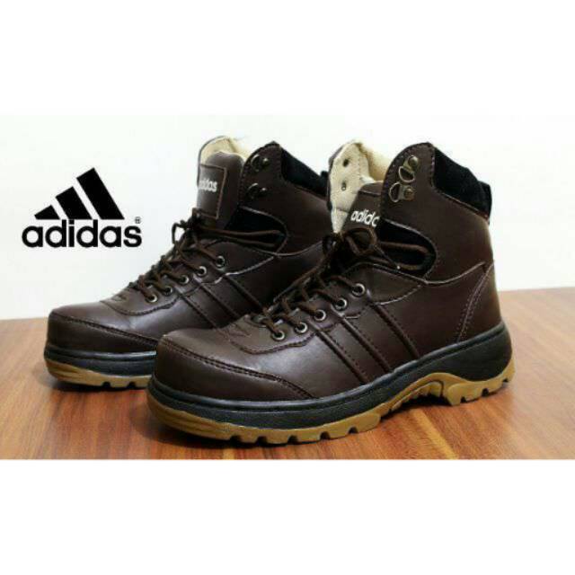 Adidas botas de seguridad punta de cuero punta de hierro de seguimiento de alta calidad | Shopee México