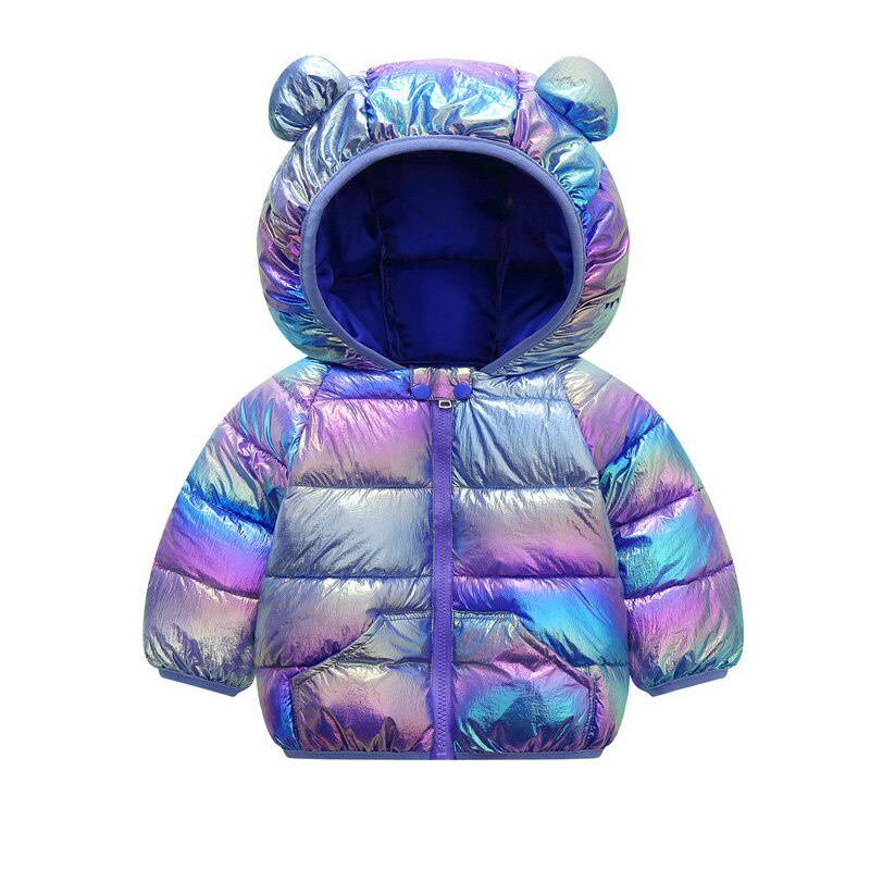  Chaquetas para niñas pequeñas, bebés, niños y niñas, chaqueta  cálida de invierno, ropa de abrigo con letras de oso, chaqueta de nieve  para niños (café, de 12 a 18 meses) 