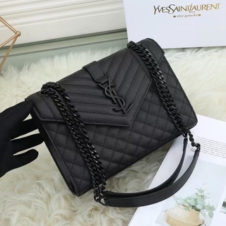 Bolsa saint laurent discount negra