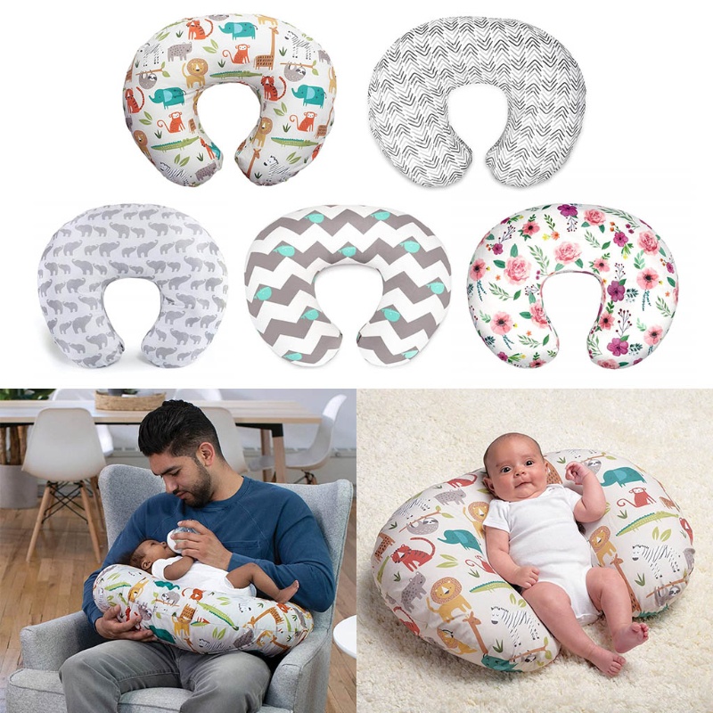 Bebe Almohadas De Lactancia Maternidad En Forma De U Almohada Materna Funda De Snuggle Algodon Alimentacion Cintura Cojin Caso Shopee Mexico