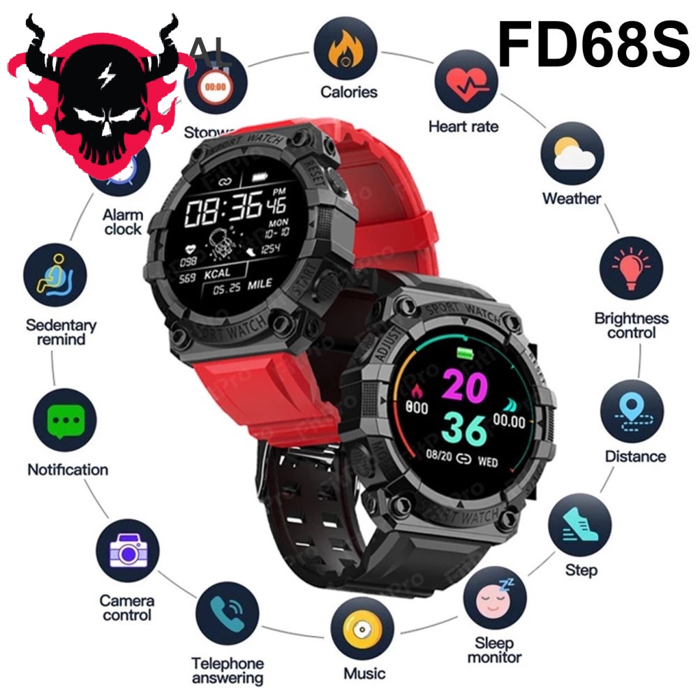 Reloj Inteligente De Promoción Fd68s Bluetooth Deportivo Con Monitor De