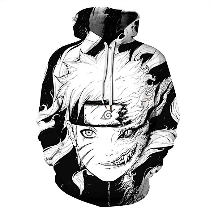 Anime Naruto Uchiha Itachi Sasuke Kakashi 3D Sudaderas Con Capucha ...