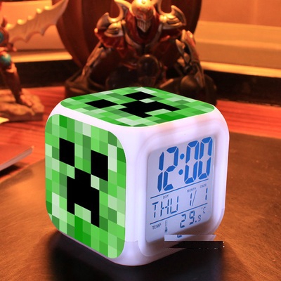 Reloj best sale despertador minecraft