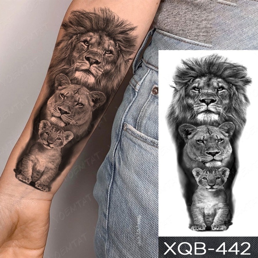 tatuajes leones | Shopee México