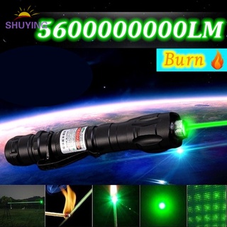 Puntero Láser Verde 532nm 10000m De Alta Potencia 303 Lazer SD Burning  Potente Azul Luz