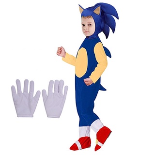Sonic Niños Disfraz Sonic The Hedgehog Videojuego