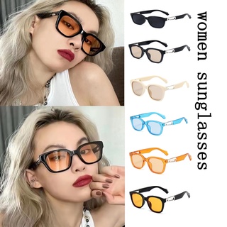 Gafas de sol cuadradas de gran tamaño transparentes negras para mujer  estilo de verano degradado gafas de sol clásicas para mujer grandes