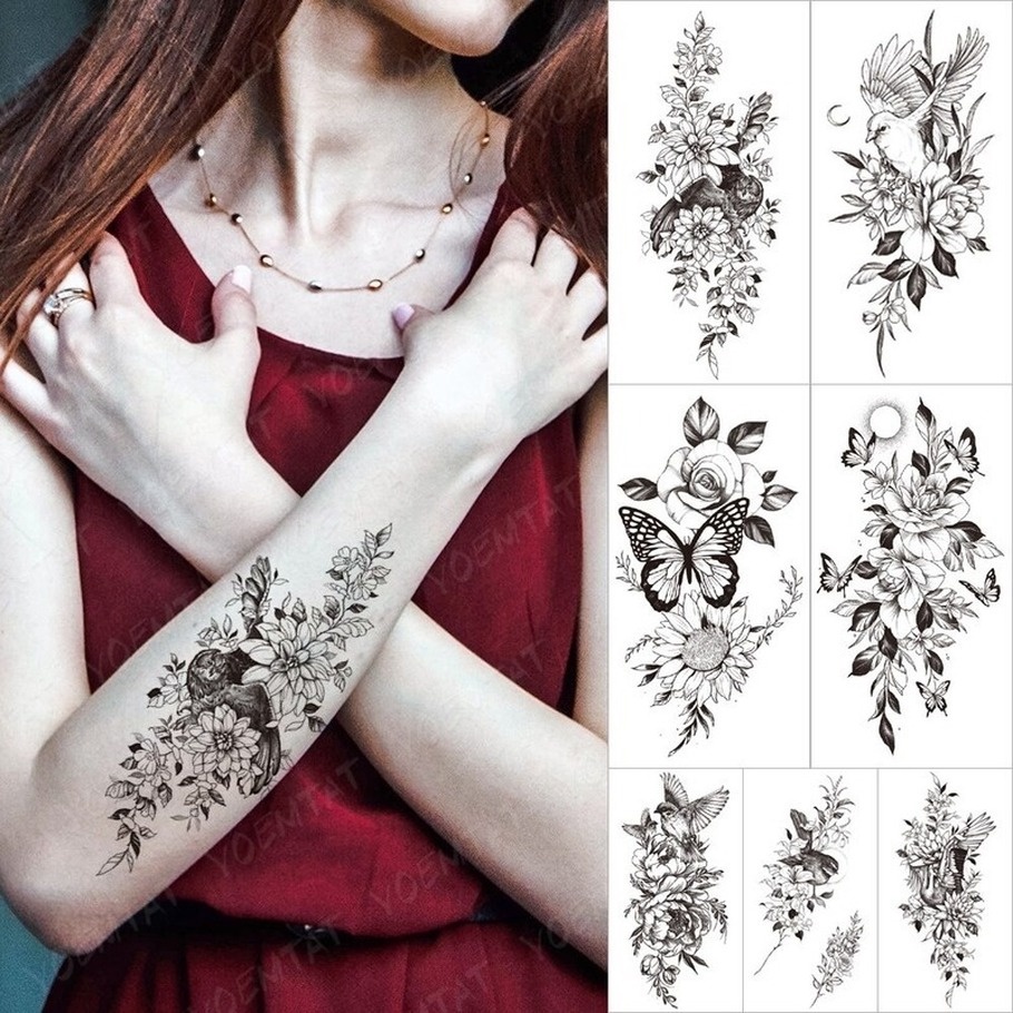 tatuajes girasol | Shopee México