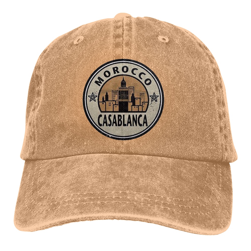 JSTC Diseno De Alta Moda Crea Un Casablanca De Marruecos Para Hombres Y Mujeres Gorra Con Pico Para El Dia Del Padre Shopee Mexico