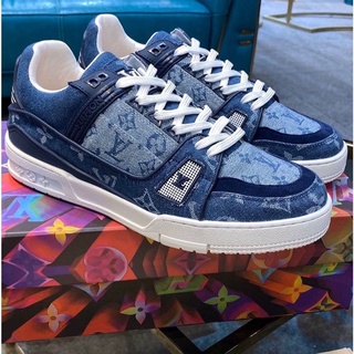 original LV Louis vuitton Entrenador Sneaker Low Leisure Deportes Cultura  Todo Combinado Baloncesto Zapatillas De Deporte Hombres Mujeres Tenis  Zapatos Deportivos 153