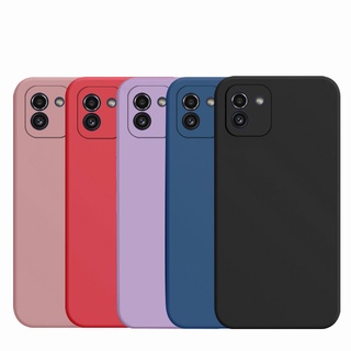 Funda Cuadrada De Silicona Para Teléfono Samsung galaxy A03 Case a 03 ...