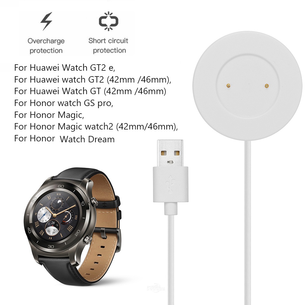 Cargador de Base para Huawei Watch GT / GT2 / Honor Watch Magic 2, Cable de  carga rápida