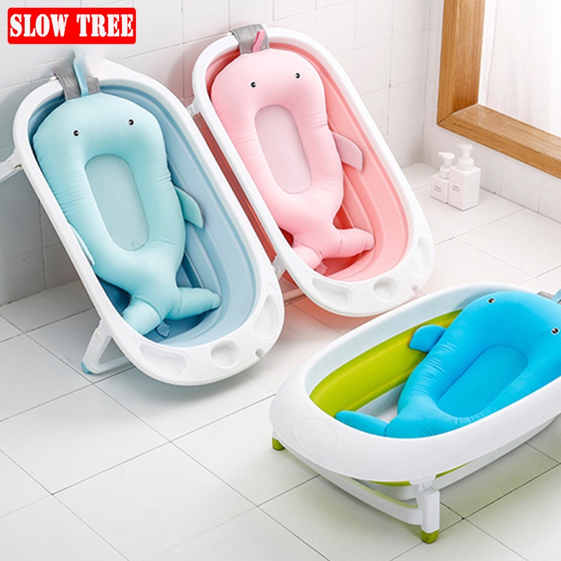 Comprar Almohada para bañera ajustable para recién nacido, cojín para  asiento, estante para ducha de bebé, alfombrilla antideslizante para red  para baño de bebé, bañera para niños, cuna para ducha, asiento para