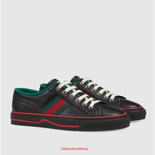 Zapatos Deportivos Gucci Para Mujer En Tejido Negro GG