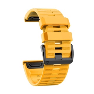 Correa silicona Garmin Fenix 7 (amarillo) 