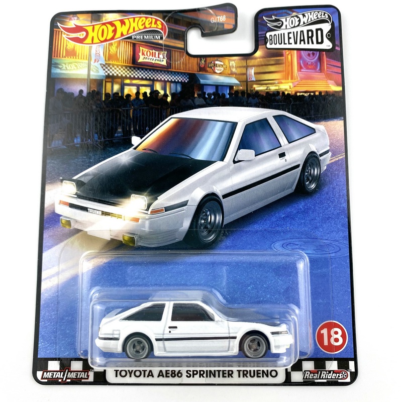 Hot Wheels Metal Legends Collection Coche Die Cast Car GJT68 TOYOTA AE86 SUBARU WRX STI Garaje De Leyendas Premium 1 64