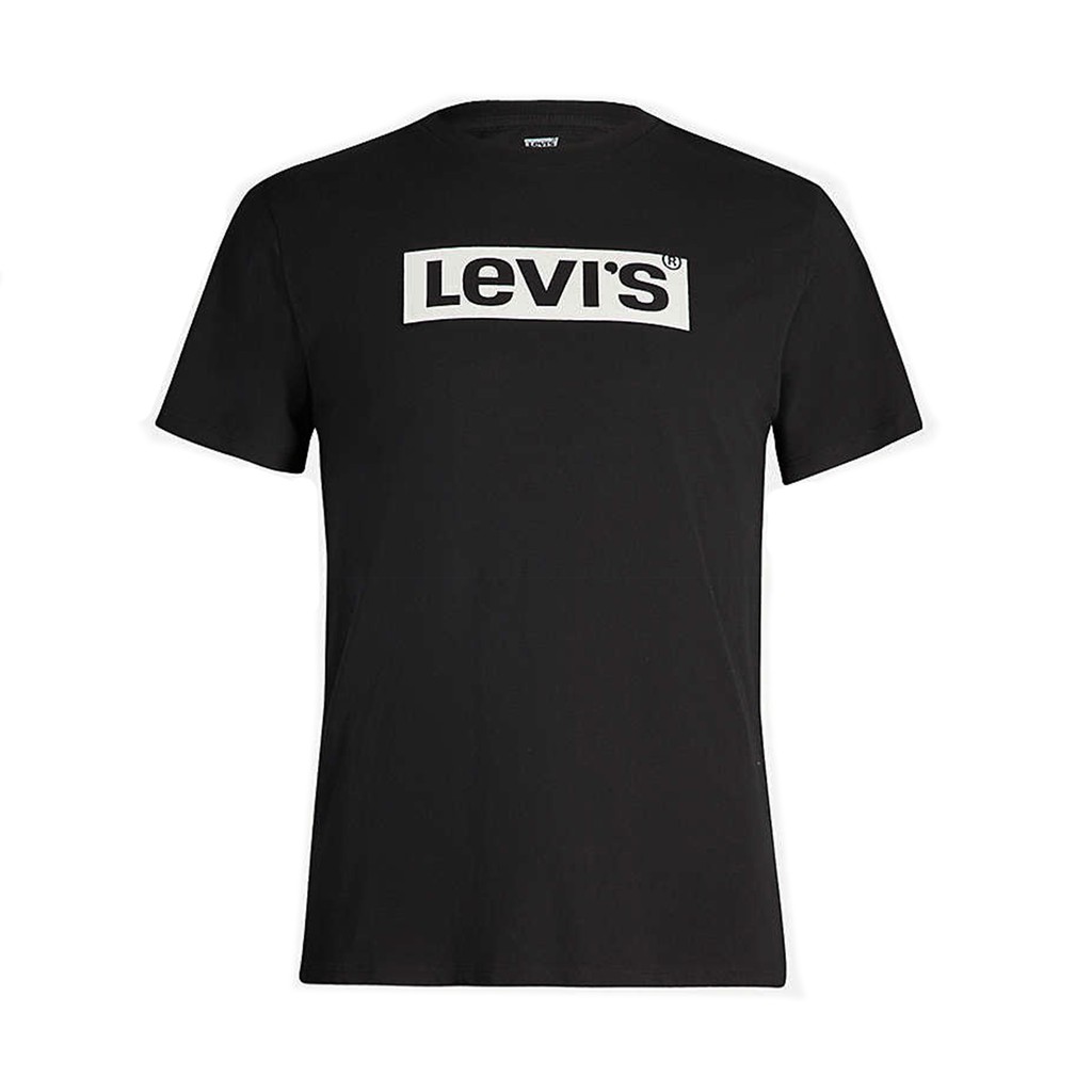 Camiseta negra store levis hombre