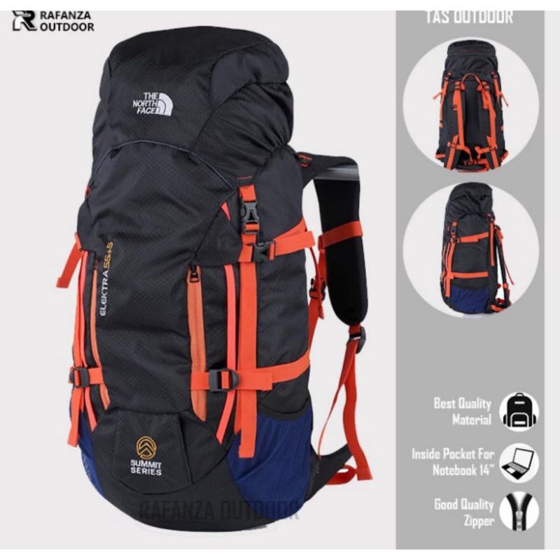 Tnf bolsa de montana de 50 litros bolsa de Camping TNf de 50 litros mochila de senderismo al aire libre Shopee Mexico