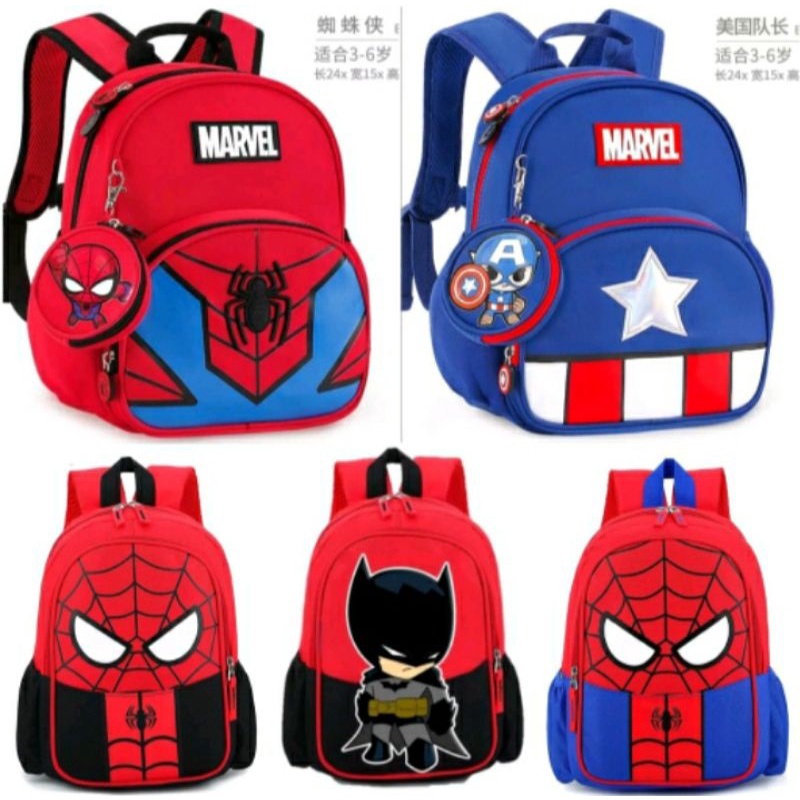 Mochilas de superheroes para niños hotsell