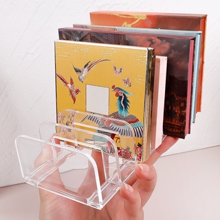 Organizador de sombra de ojos, Caja de almacenaje para maquillaje,  transparente, con 7 rejillas - AliExpress