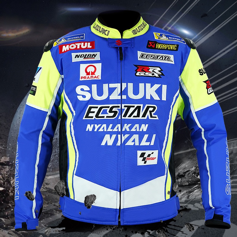Spot SUZUKI chaqueta de motocicleta impermeable moda nueva