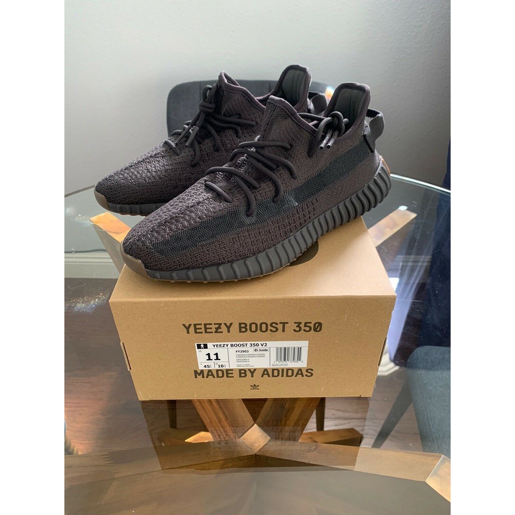  adidas Mens Yeezy Boost 350 V2 FY2903 Cinder - Size 4