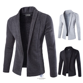 Blazer de punto para hombre