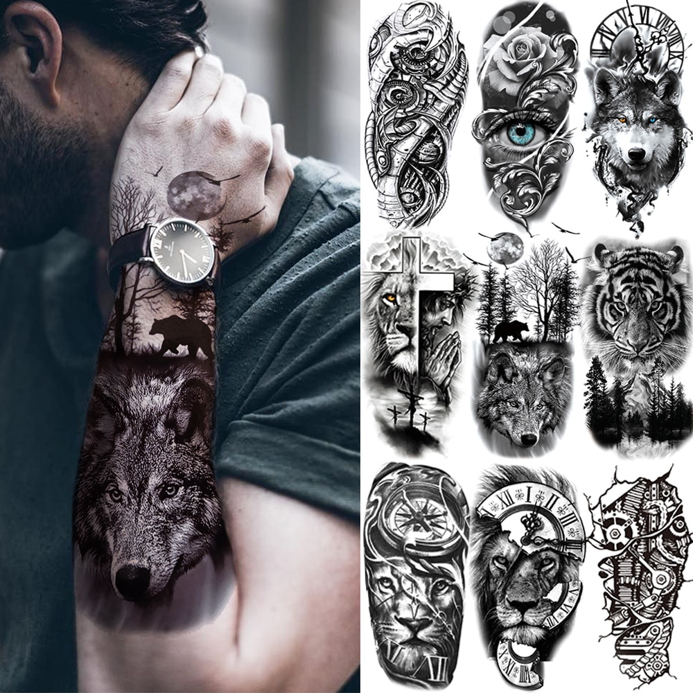 tatuajes lobo | Shopee México