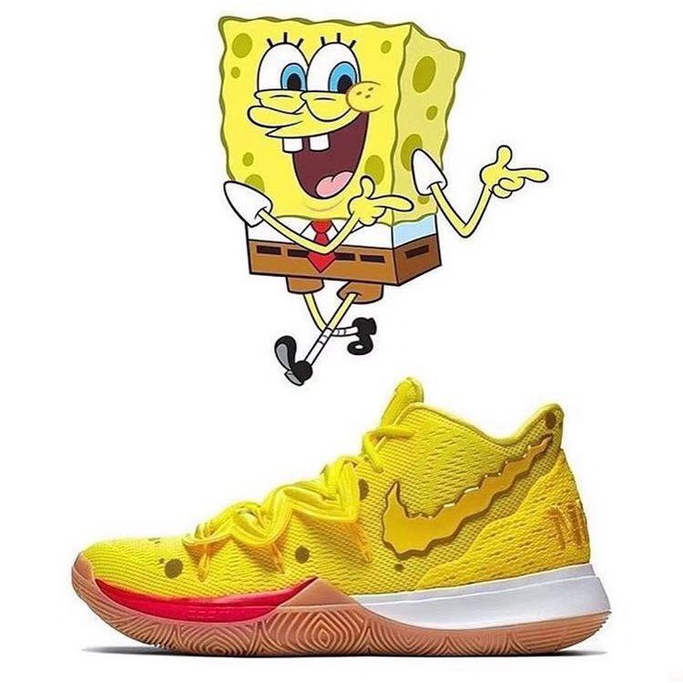 Tenis de basquet de best sale bob esponja