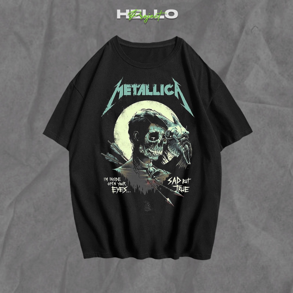 Camiseta metallica vintage hotsell