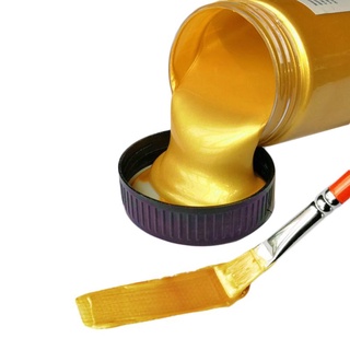 60ml 100ml pintura dorada metálica pintura acrílica impermeable para DIY ropa de mano pintada Graffiti pigmentos | Shopee