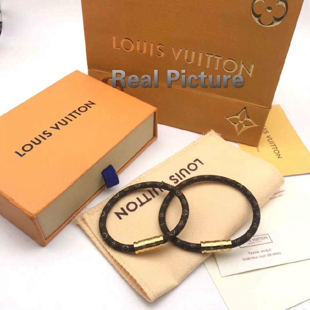 Las mejores ofertas en Pulseras de Moda Blanco Louis Vuitton Brazalete