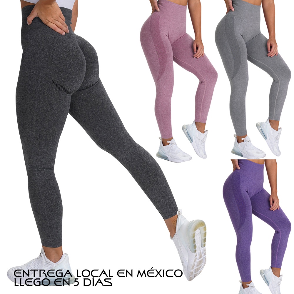 Leggins Deportivos Anticelulitis Efecto Levanta Gluteos ropa deportiva para  mujer licras joggers Ropa de mujer pantalones