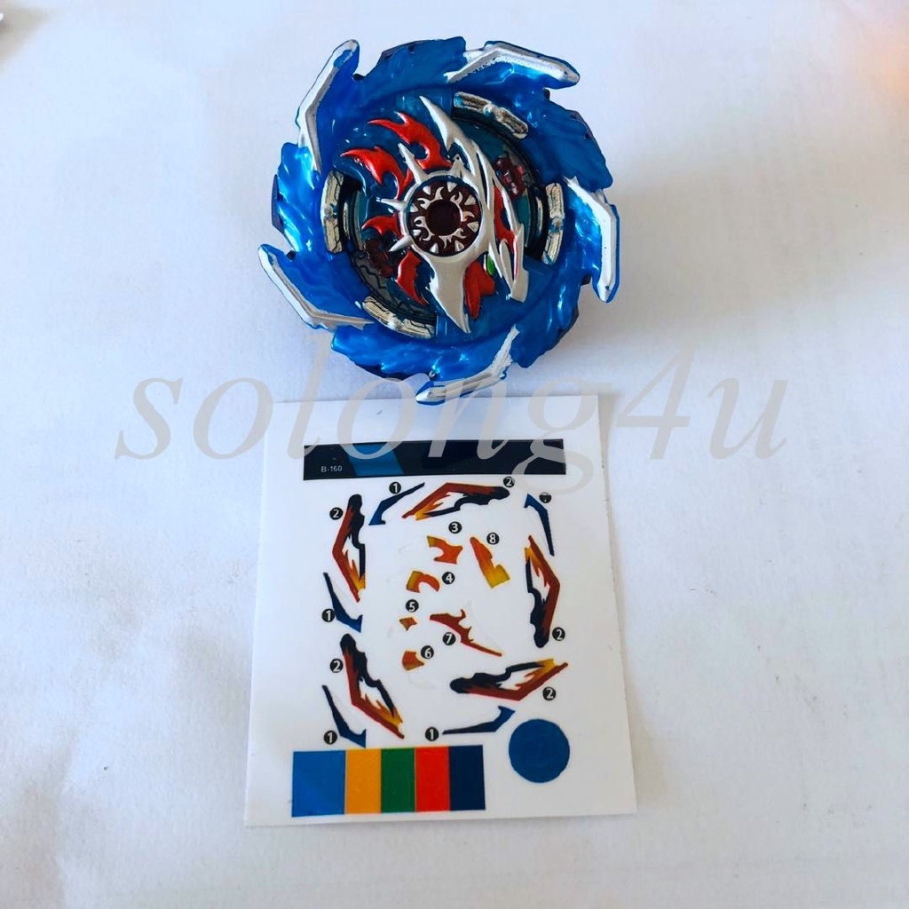 Marca Flame Beyblade Solo B-159 Super Hyperion-160 King Helios-161 ...