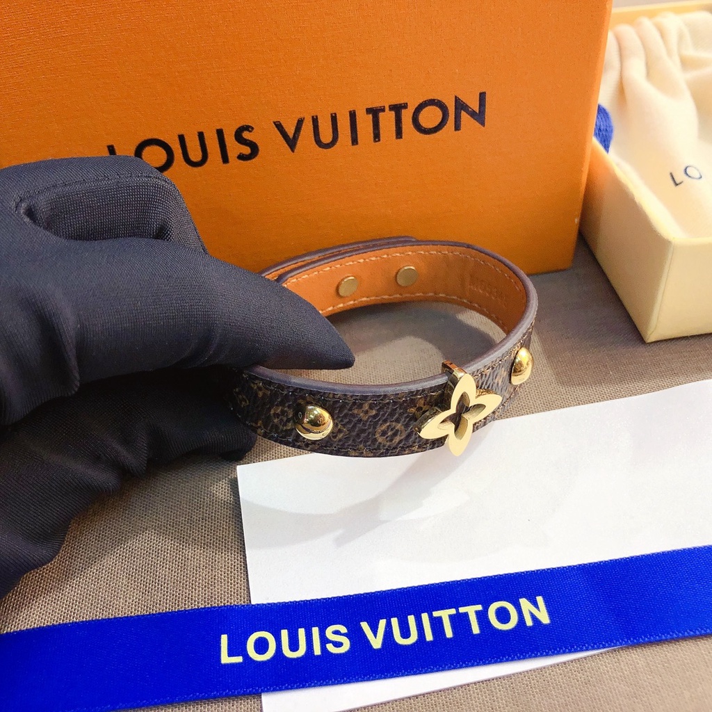 LV Louis Vuitton Pulsera Delicada Joyería Regalo De Lujo Hombre
