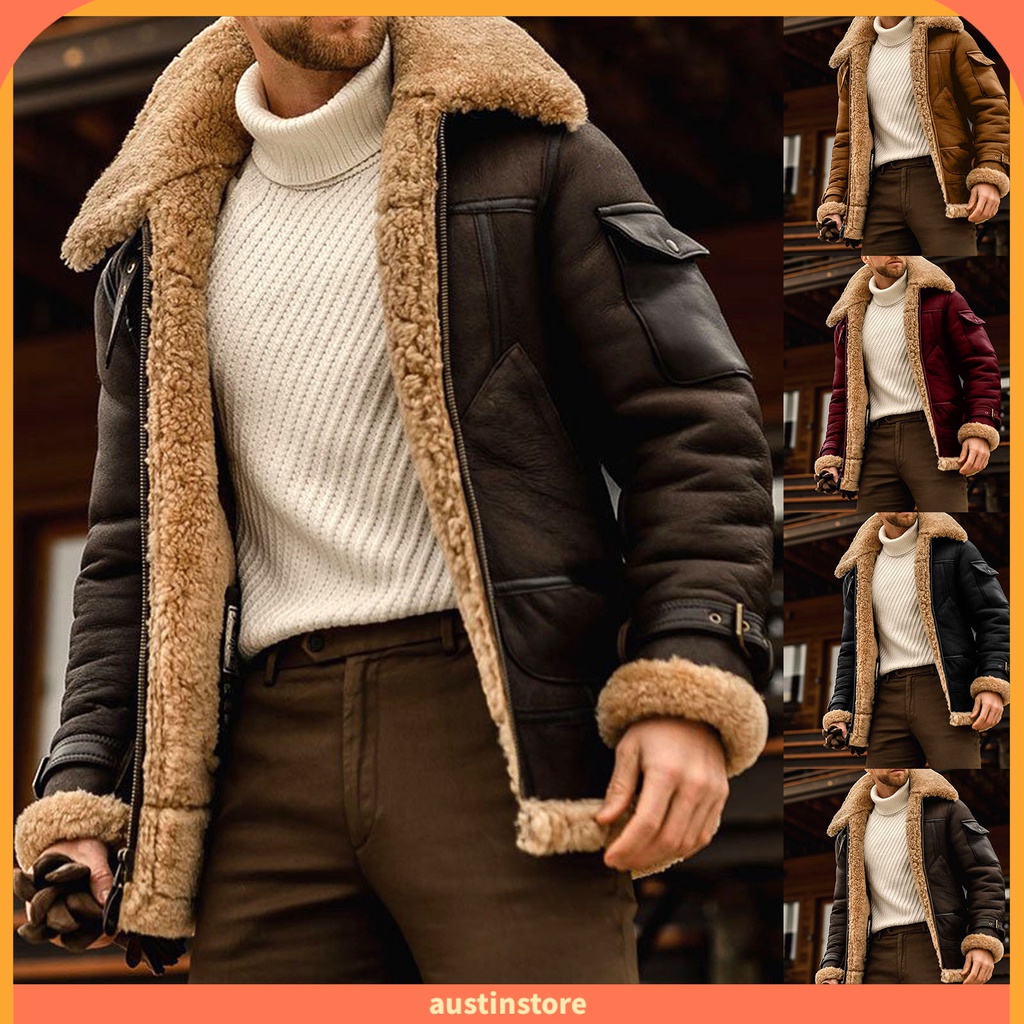 Precio de chamarras outlet de piel para hombre