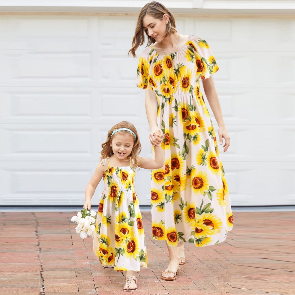 Vestidos de discount niña con girasoles