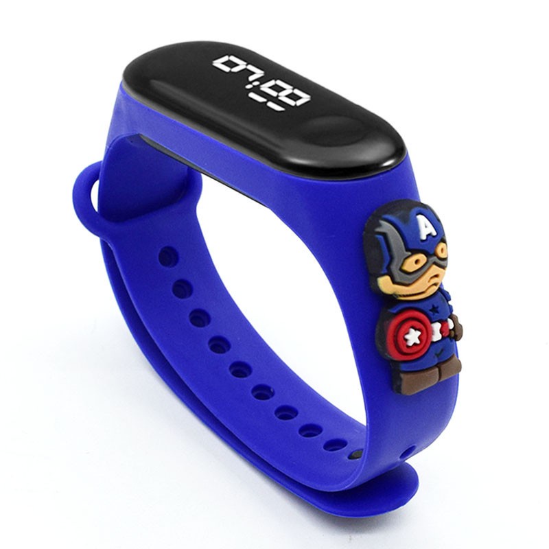 reloj digital impermeable de carton led para ninos ninassport kid touch smartwatch