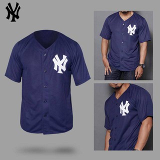 Camiseta Premium navy White Y baseball jersey/camiseta de béisbol