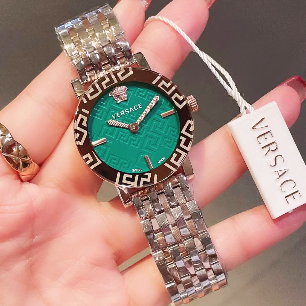 Reloj De Lujo De La Marca De Acero Inoxidable Para Mujer Correa