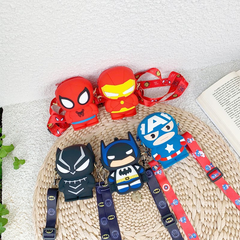 Marvel Spiderman Borsa Per Ragazzi, Borsa A Tracolla Design Spider Man, Borsa Regolabile, Regalo Per Bambino E Adolescenti - Foto 3