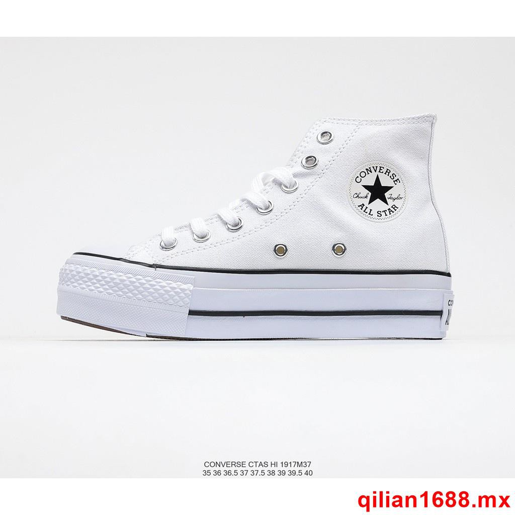 Converse chucard All Star Lift Alto Cl sico Neutral Alta Parte